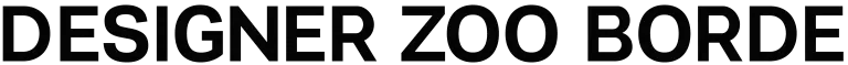 Designer zoo borde logo